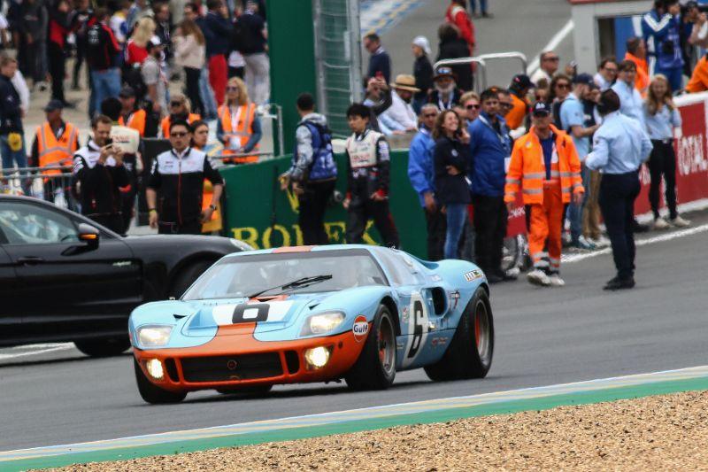 Ford 40 GT Mk II que foi ao pódio das 24H de Le Mans em leilão